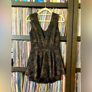 Black Gold Romper